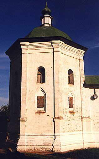 Bryansk district. Sven. Sven Monastery. Tower. XVIII cent.