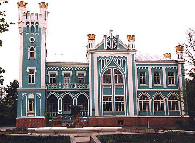 Klintsy district. Vyunki. Estate of Sapozhnikov. Main House. XX cent.