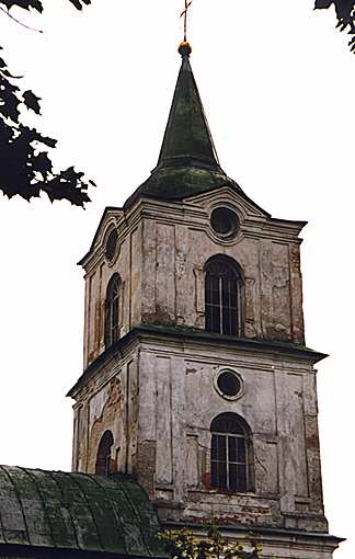 Troubchevsk. Belfry of Trinity Church. 1784