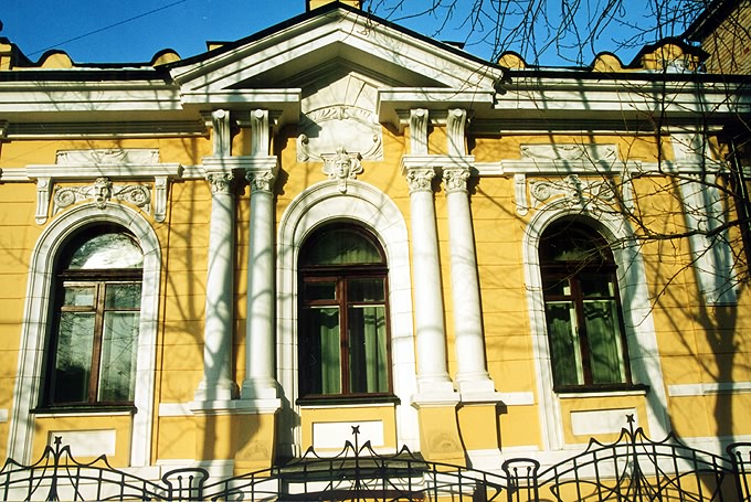 Krasnoyarsk. House of Merchant Gadalov.  V.A.Sokolovsky