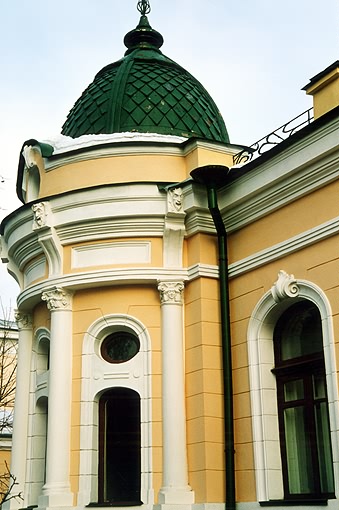 Krasnoyarsk. House of Merchant Gadalov. Fragment.  V.A.Sokolovsky
