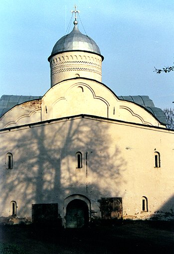 Novgorod district. Veliky Novgorod. Church of Clement, the Pontiff. XIV