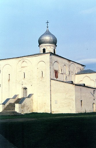 Novgorod district. Veliky Novgorod. Assumption Church on Torgu. XII
