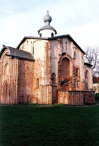 Novgorod district. Veliky Novgorod. Church of Paraskeva Pyatnitsa, the Martyr. XIII