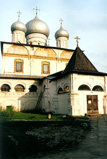 Novgorod district. Veliky Novgorod. Cathedral of The Sign Icon of the Virgin. XVII