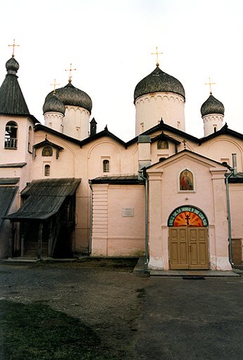 Novgorod district. Veliky Novgorod. Church of Apostle Filippe. XIV