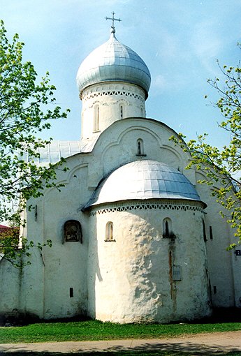 Novgorod district. Veliky Novgorod. Church of Blaise, the Martyr on Vlasova street. XIII