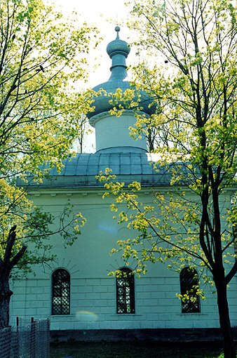 Novgorod district. Yurevo. Yurev Monastery. Church. XIX