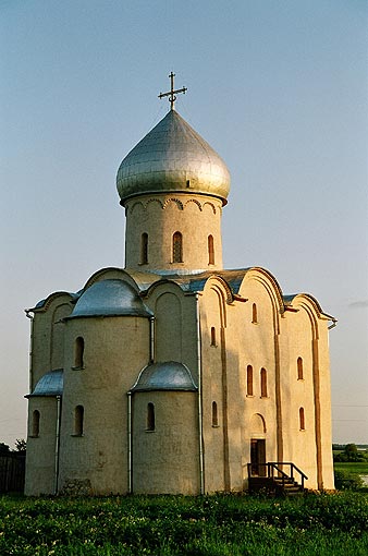 Novgorod district. Spas Nereditsy. Transfiguration Church on Nereditsa. XII