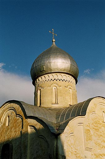 Novgorod district. Veliky Novgorod. Church of Blaise, the Martyr, on Volosova street (on Redyatino). Fragment. XV