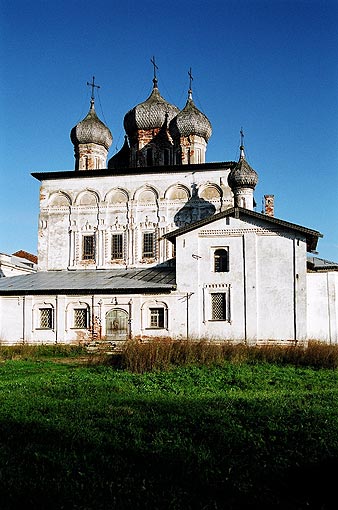 Novgorod district. Veliky Novgorod. Derevyanitsky Monastery. Resurrection Church. XVIII F.Alexeyev