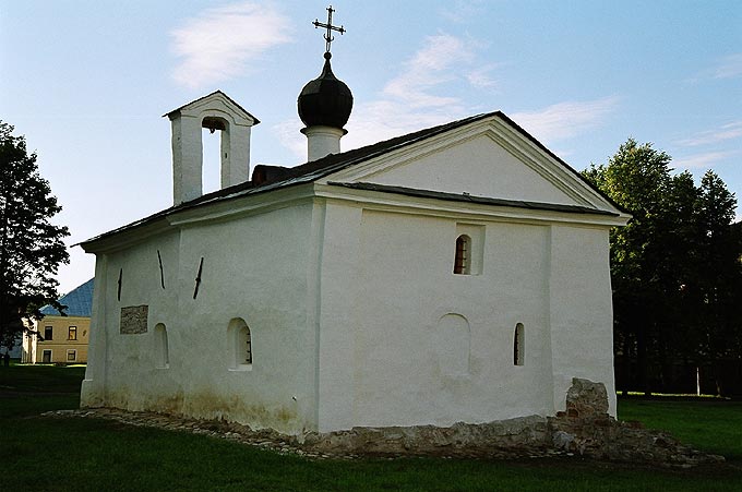 Novgorod district. Veliky Novgorod. Church of Andrew Stratilat, the Great Martyr. XIV