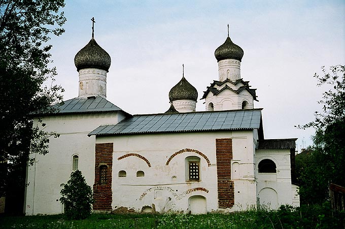 Starorussky district. Staraya Russa. Transfiguration Monastery. Church of Purification of the Holy Virgin. XVII