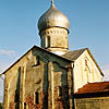 Novgorod district. Veliky Novgorod. Church of John the Theologian on Vitka (in Radokovitsy). XIV