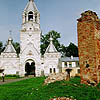 Novgorod district. Veliky Novgorod. Desyatinny Monastery. Belfry. 