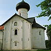 Novgorod district. Veliky Novgorod. Zverin Monastery. Church of Simeon. XV
