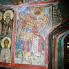 Novgorod district. Veliky Novgorod. Zverin Monastery. Church of Simeon. Interior. XV