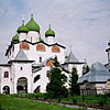 Novgorod district. Vyazhischi. Vyazhisky Monastery. Church of Nicolas. XVII