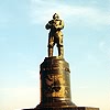 Nyzhny Novgorod. Monument to V.P.Chkalov. 