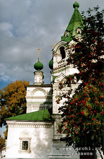 Solikamsk district. Solikamsk. Epiphany Church. Fragment. XVII