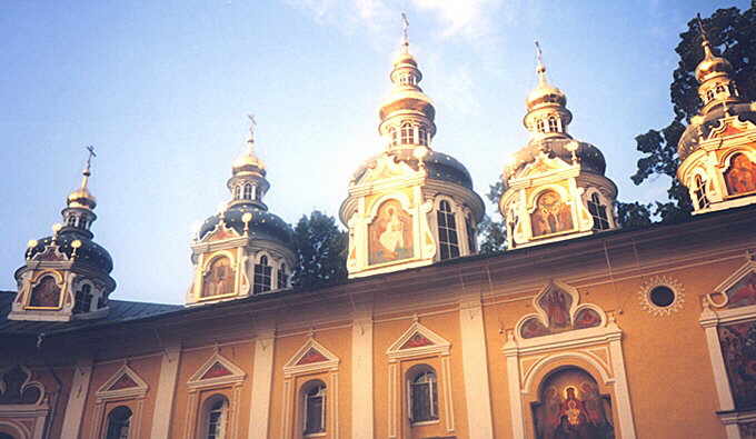 Pechory. Pechorsky Monastery.