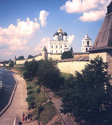 Pskov. Ensemble of the Kremlin.