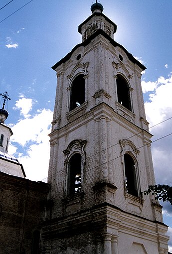Vyazma district. Vyazma. Monastery of John the Precursor. Belfry of Initiation Church. XIX