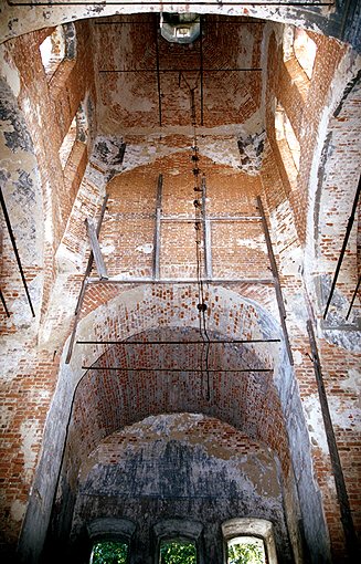 Vyazma district. Vyazma. Church of Ekatherine, the Martyr (Interior). XVIII