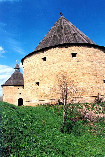 Volhovsky district. Staraya Ladoga. Ladozhskaya fortress. KlimentevskayaTower. XVII