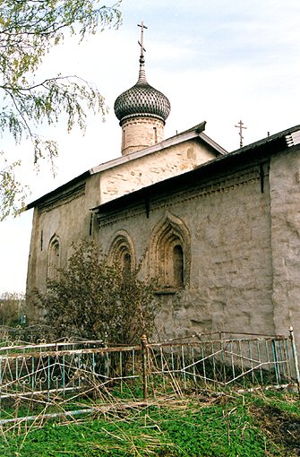 Volhovsky district. Chernavino. Church of Basil from Kesaria, the Martyr. XVII
