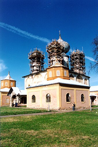 Tikhvinsky district. Tikhvin. Assumption Monastery. Assumption Cathedral. XVI