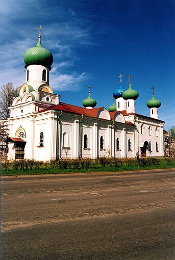 Tikhvinsky district. Tikhvin. Transfiguration Church. XIX