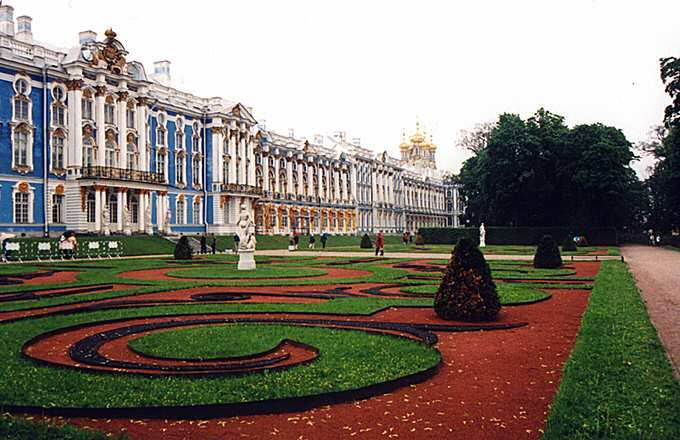Tsarskoye Selo. Large Palace. XVIII cent. Rastrelli B.F.