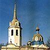 Volhovsky district. Novaya Ladoga. Medvedkovsky Monastery. Church of John the Theologian. XVIII
