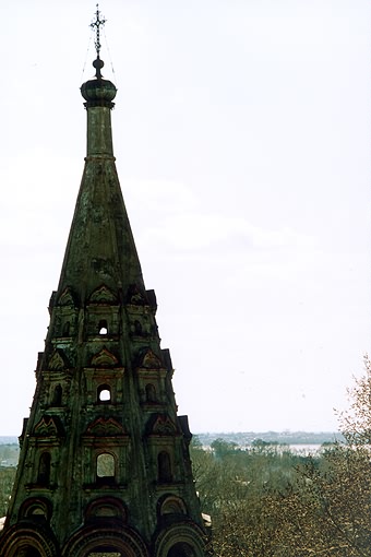 Ostashkovsky district. Ostashkov. Belfry of Resurrection Church. XVII