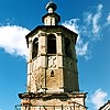 Ostashkovsky district. Ostashkov. Zhiteny monastery. Belfry of Church of Smolensk Icon of the Virgin. XVIII