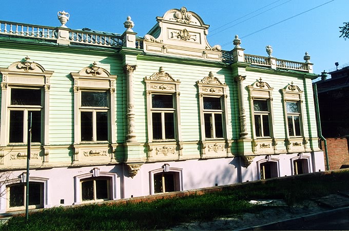 Tyumen district. Tyumen. Mansion of merchant Kolokolnikov. 