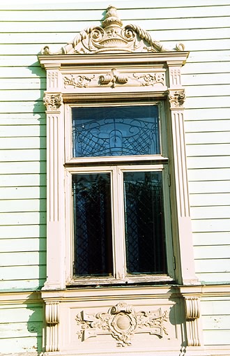 Tyumen district. Tyumen. Mansion of merchant Kolokolnikov. Fragment. 