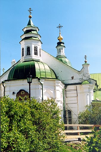 Tobolsk district. Tobolsk. Tobolsk Kremlin. Intercession Church. XVIII