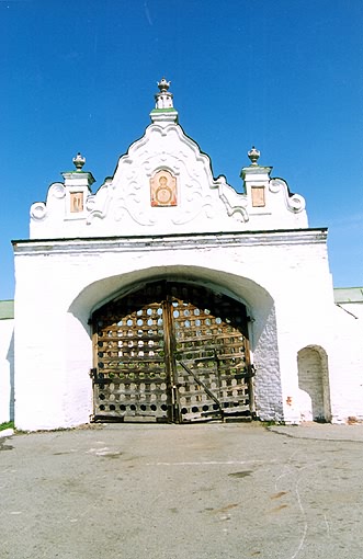 Tobolsk district. Tobolsk. Tobolsk Kremlin. Severny (North) Saint Gate. XVIII