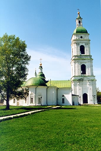 Tobolsk district. Tobolsk. Tobolsk Kremlin. Intercession Church and Bell-tower. XVIII A.Guchev (Bell-tower)