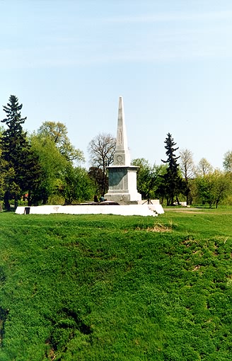 Tobolsk district. Tobolsk. Monument to Yermak. XIX A.Bryulov