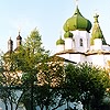 Tyumen district. Tyumen. Trinity Monastery. Church of Saint Apostles Peter and Paul. XVIII F.Leschinsky