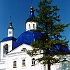 Tobolsk district. Shantalyk. Ivanovsky Mezhdugorsky Monastery. Church of John the Precursor. XIX