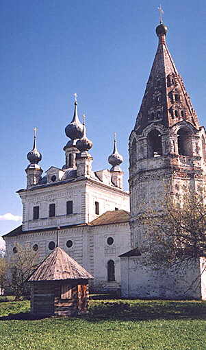Yuryev-Polsky. Monastery of Archangel Michael. Church of Archangel Michael. XVIII cent.