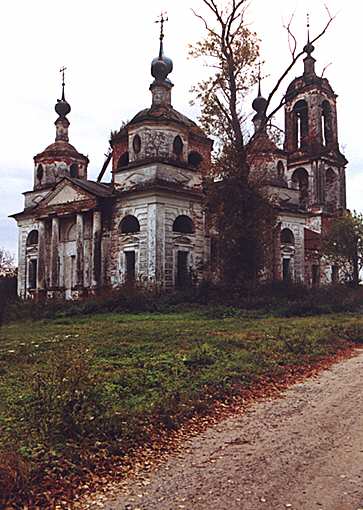 Borisoglebsk district. Church of George, Victor the Great Martyr. XIX cent.