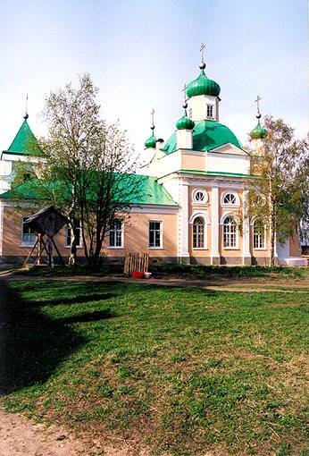 Lodeynopolsky district. Oyat. Initiation Monastery. Initiation Church. XIX